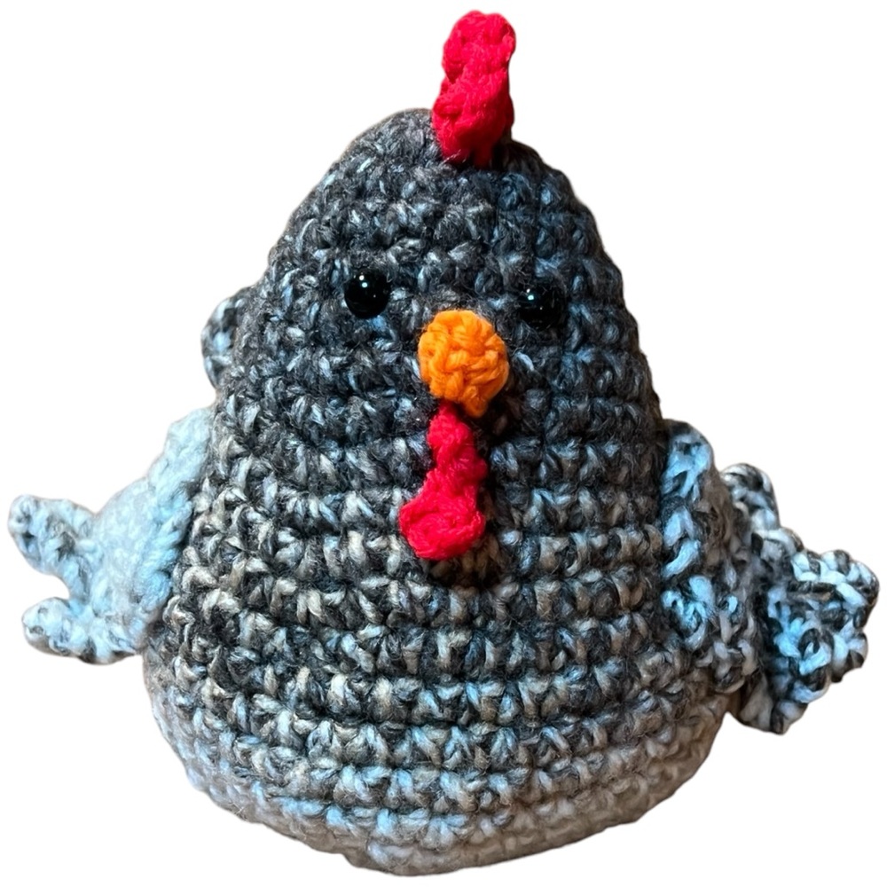 Handmade Crocheted Chicken Hen